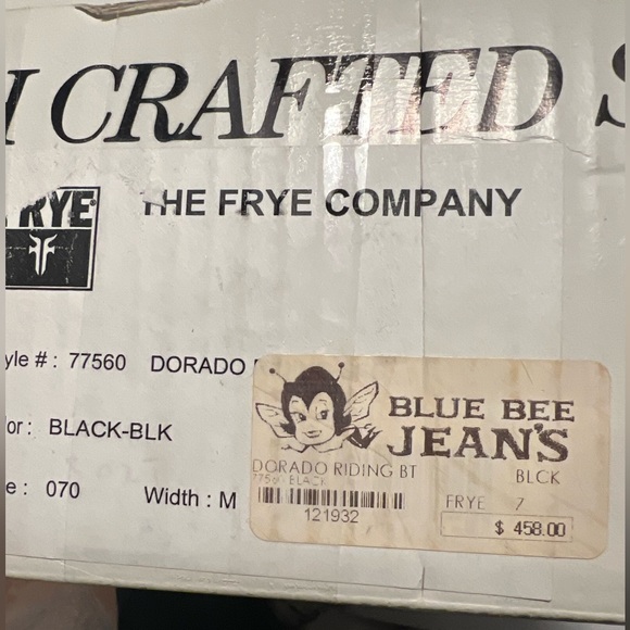 Frye Dorado Boots, Size 7 - Picture 7 of 7